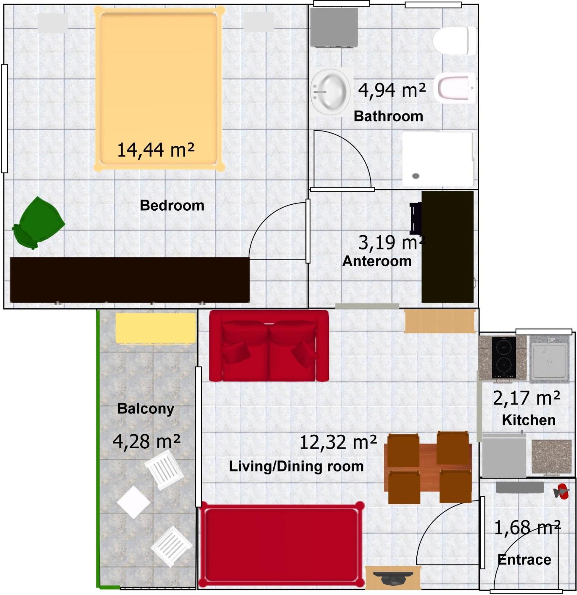 Sweetheart Apartment ブスト・アルシーツィオ エクステリア 写真